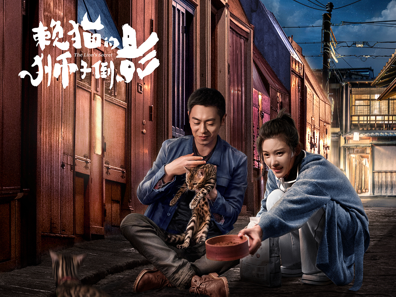 《赖猫的狮子倒影》剧照海报