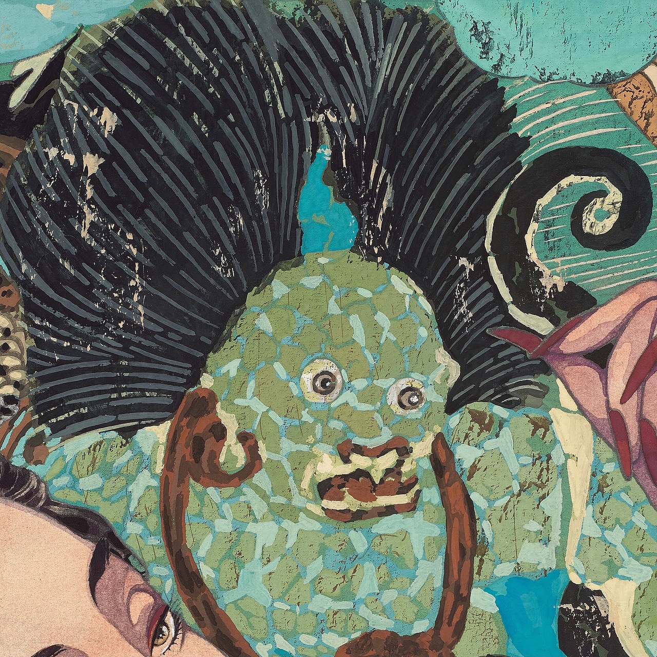 魔女（图ZMjc5NTU5NzA4） - 艺术插画 - 站酷设计师找不到地址的月白原创素材 - 站酷ZCOOL