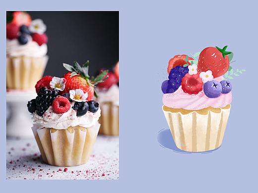 美食插畫（個人主頁-ZNDUyMTY2NzI=） - 創(chuàng)作習(xí)作 - 站酷設(shè)計師Haloa_Yan原創(chuàng)素材 - 站酷ZCOOL