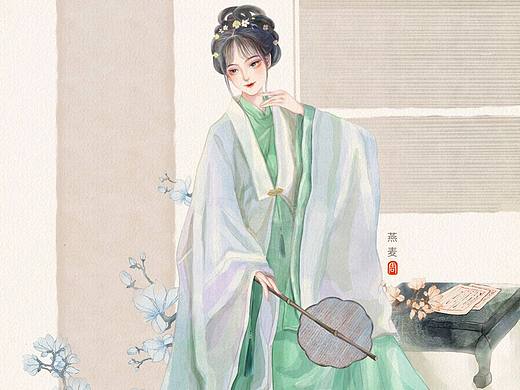 银烛秋光冷画屏，轻罗小扇扑流萤。
