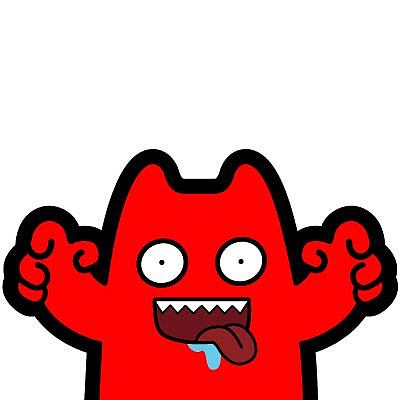 h45【魔鬼猫表情-渴望】#半身 流口水 瞪眼 抓手 把持不住