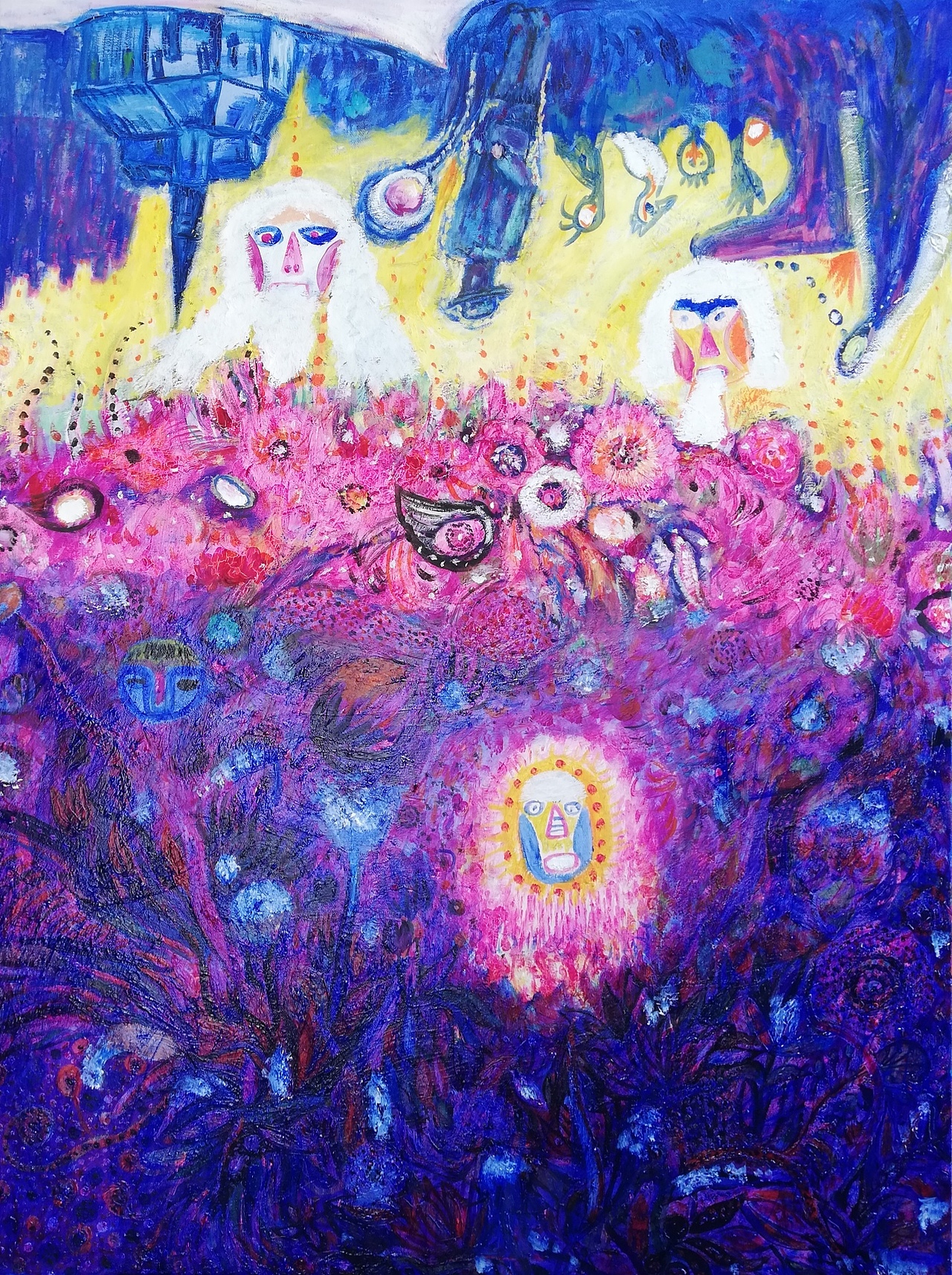 （梦）布面油画60X70cm（图ZMTI5MzMyMDUy） - 绘画 - 站酷设计师Momax工作室原创素材 - 站酷ZCOOL