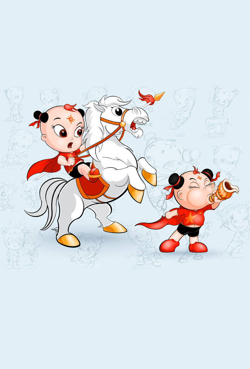 中国代表性的卡通形象图片