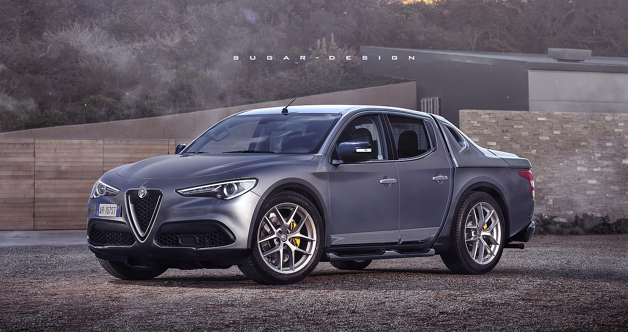 阿尔法罗密欧stelvio皮卡