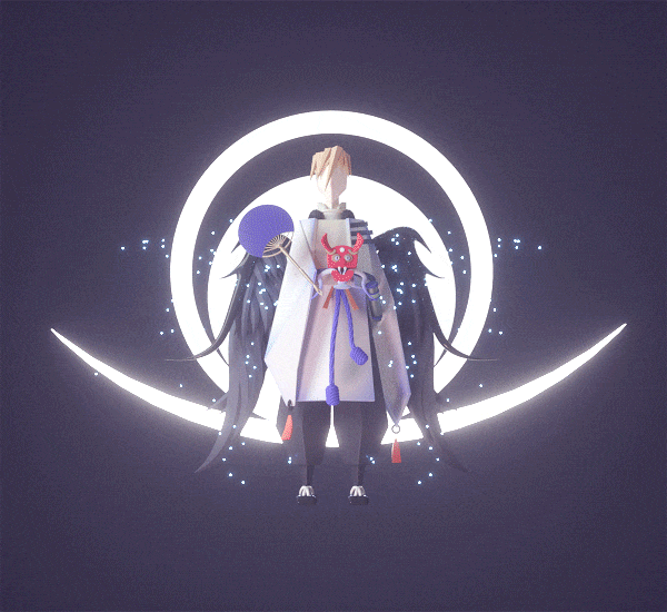 阴阳师 - 式神 - 几何化(图ZMTgzNjM2NTYw) - 其他三维 - 站酷设计师拾伍小弟原创素材 - 站酷ZCOOL