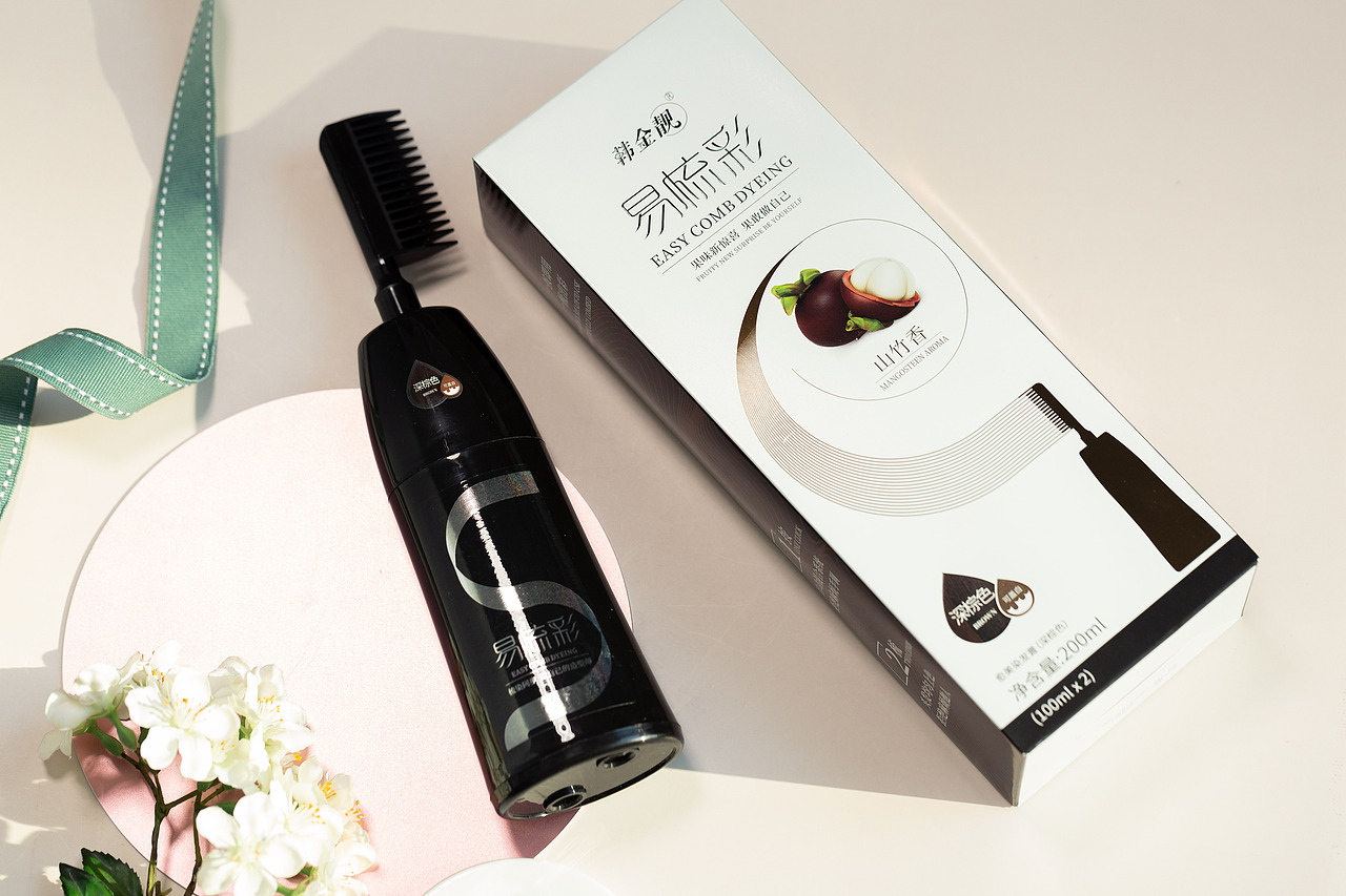 韩金靓易梳彩染发剂