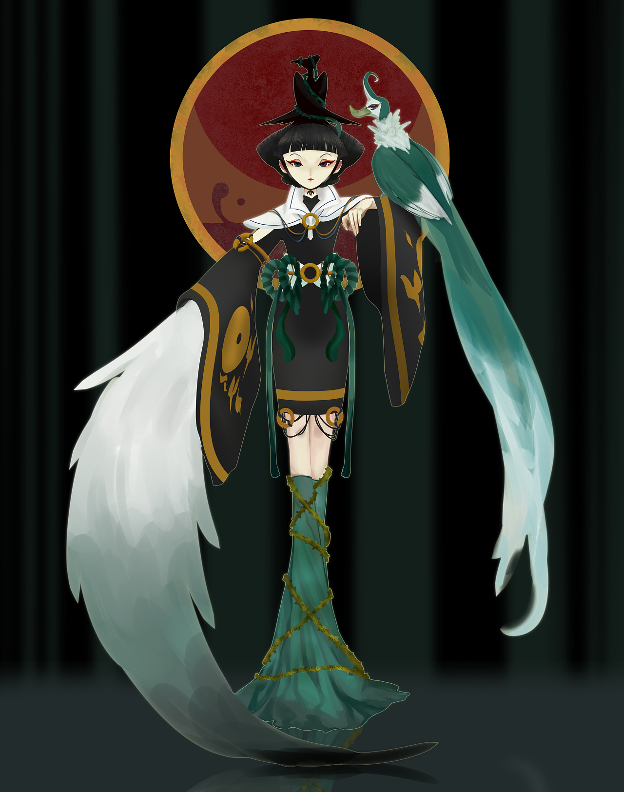 铜神树拟人|插画|游戏原画|椰小呆yveski - 原创作品 - 站酷 (zcool)