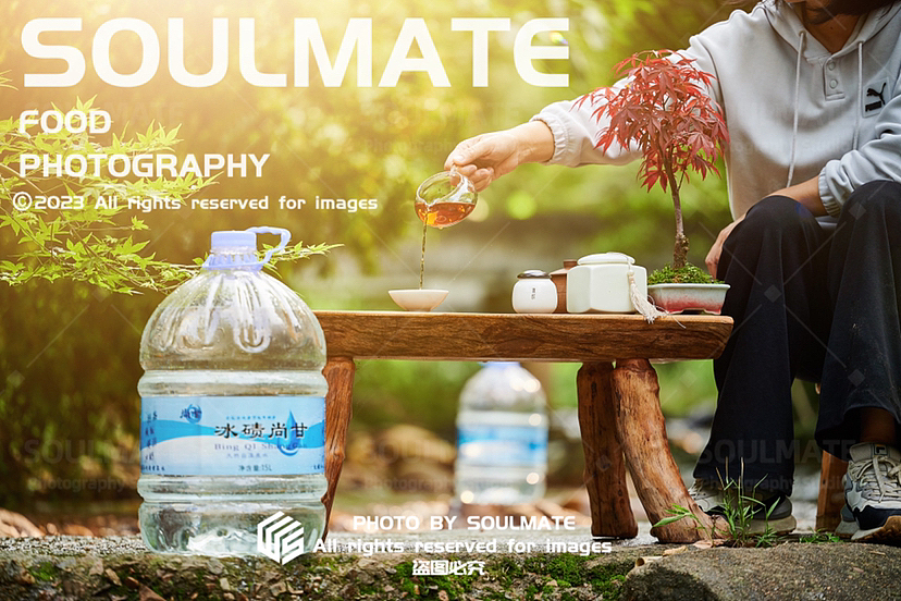 湖南尚甘饮用水产品拍摄案例