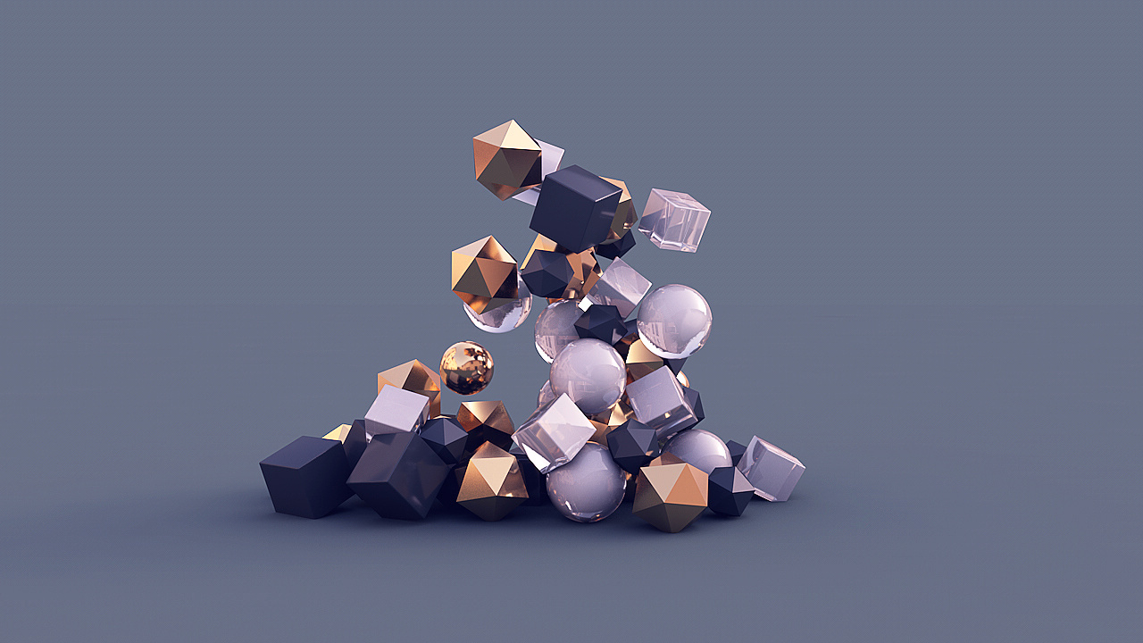 c4d物理渲染也要好久,显卡实在太差了