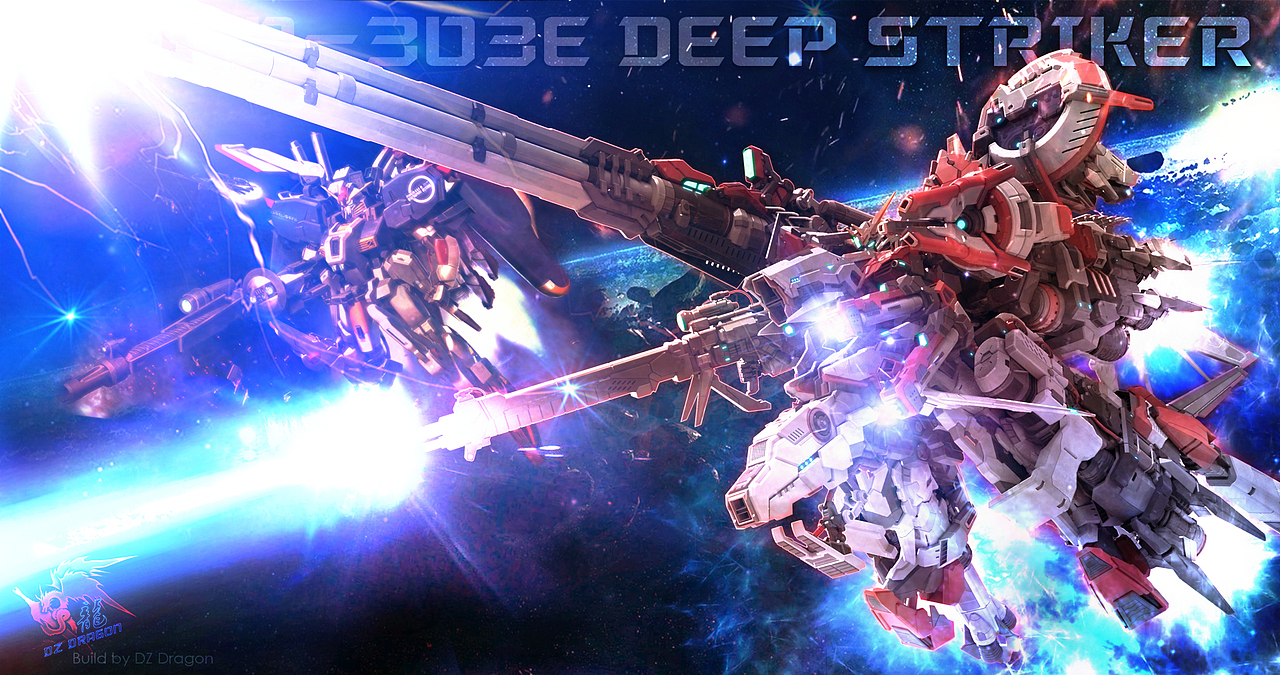 深度强袭高达3d建模