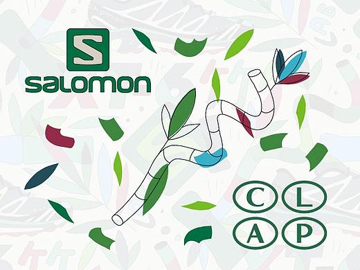 Salomon x clap成都门店发售活动 视觉设计（个人主页-ZNTY2NTczMzY=） - 宣传物料 - 站酷设计师Taka舜原创素材 - 站酷ZCOOL