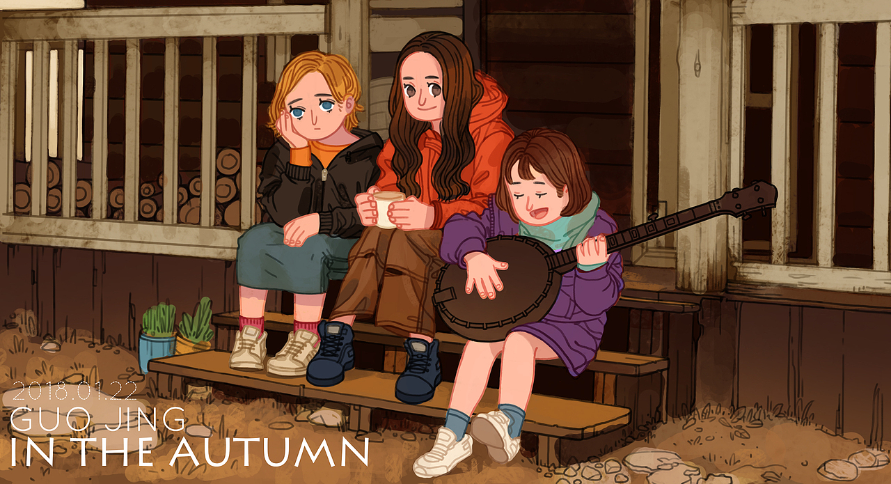 绘画过程（图ZMTA0MTMzNzk2） - 设定/分镜 - 站酷设计师GUOJING12138原创素材 - 站酷ZCOOL