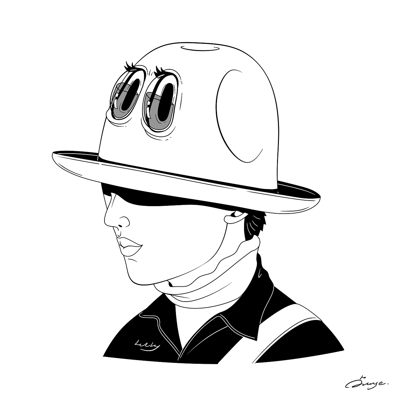 百人插画肖像计划（图ZMjM3MTI2NzA0） - 创作习作 - 站酷设计师拖延橙子原创素材 - 站酷ZCOOL