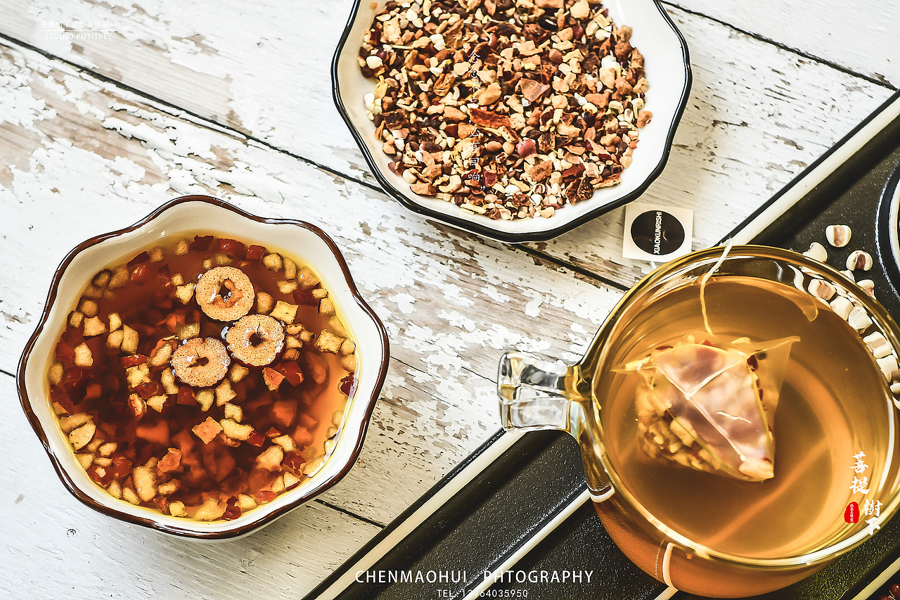 麦片和红豆薏米茶（图ZMTkzNzM3NjQ0） - 产品摄影 - 站酷设计师摄影师陈茂辉原创素材 - 站酷ZCOOL