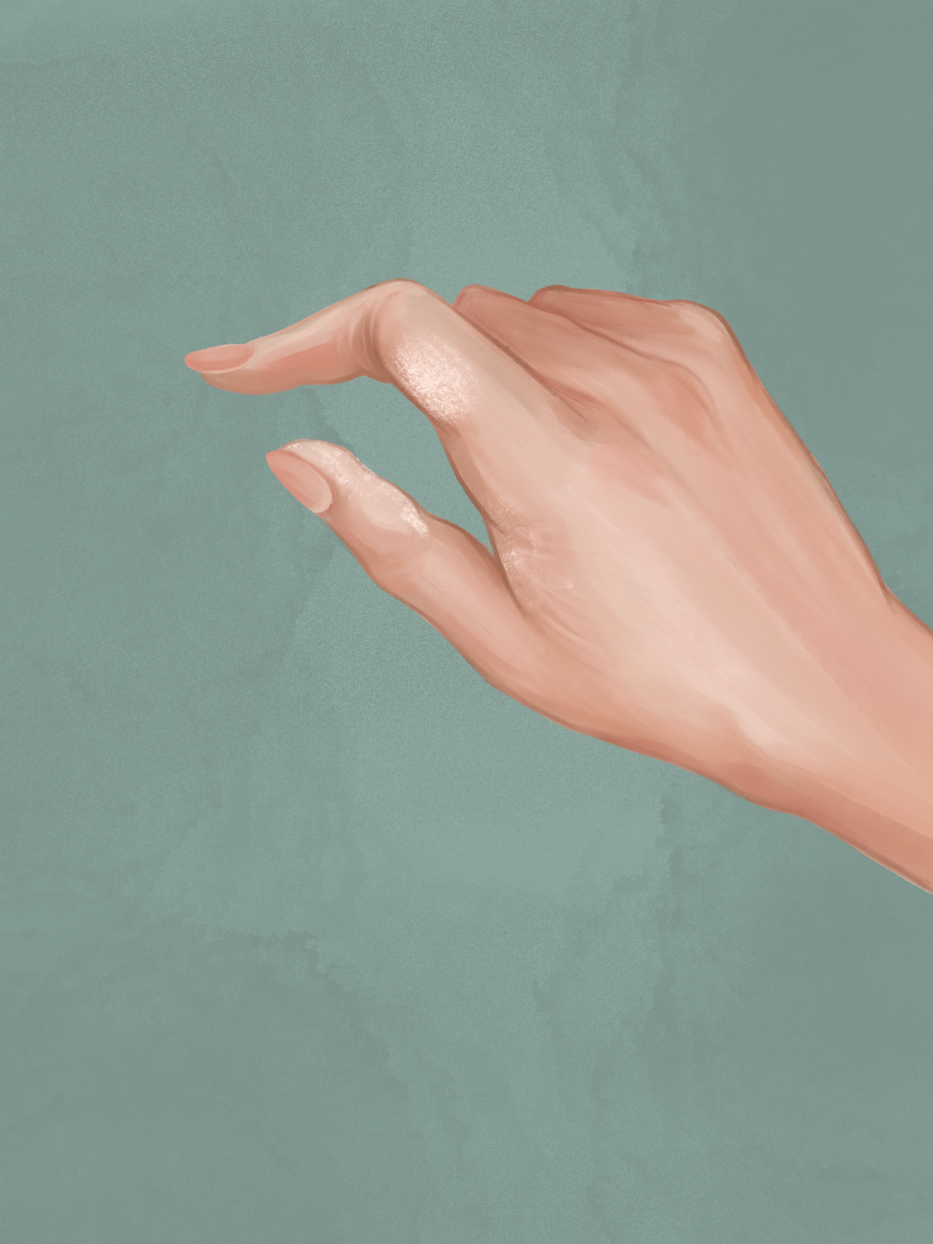 【劳动者的手】插画