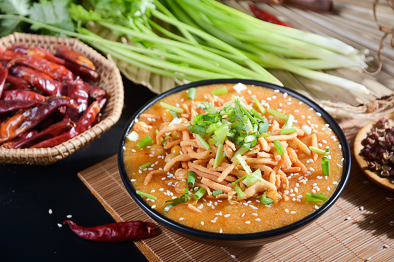 重庆特色早餐油茶