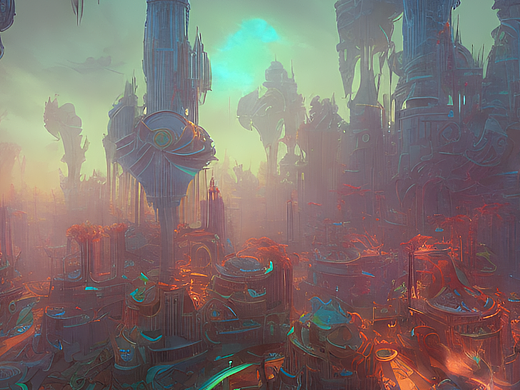 #站酷梦笔#机械迷城