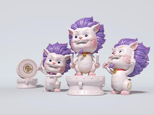 狮象狗文创设计