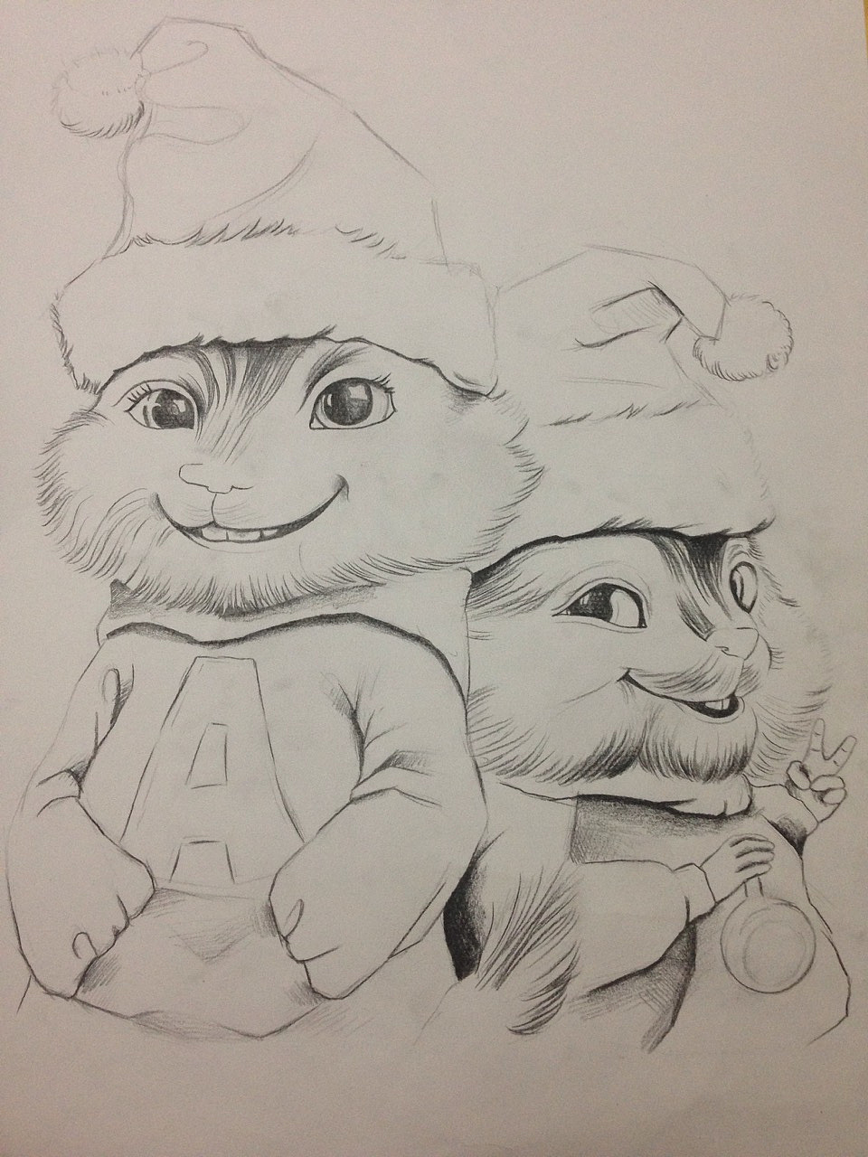 圣诞鼠（图ZMzA5OTY3NDg=） - 绘画 - 站酷设计师完美MCL原创素材 - 站酷ZCOOL