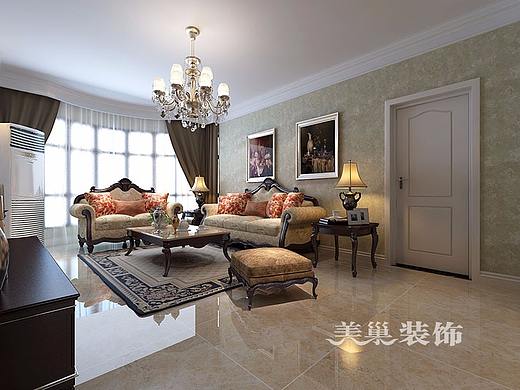 朗悦公园道1号150平浓郁美式风，16万打造怀旧浪漫三室