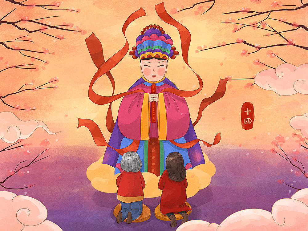 中国年俗插画(完整)