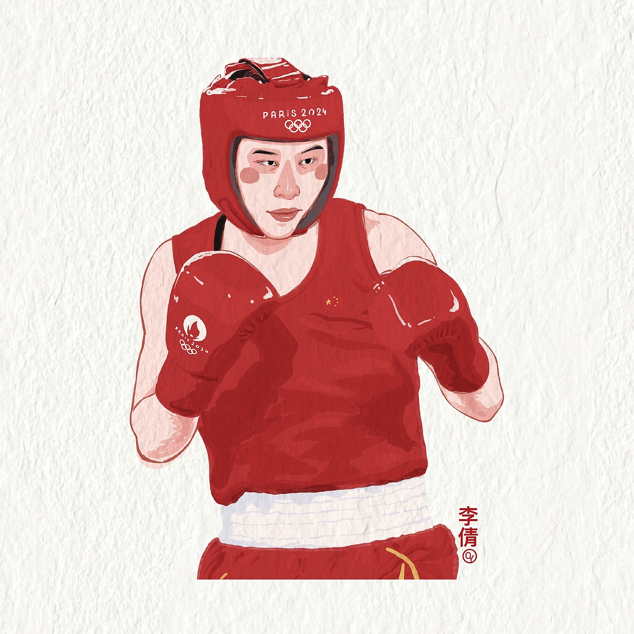 巴黎奥运会夺金时刻（图ZMzc5NjE4MDY0） - 艺术插画 - 站酷设计师喻巧原创素材 - 站酷ZCOOL
