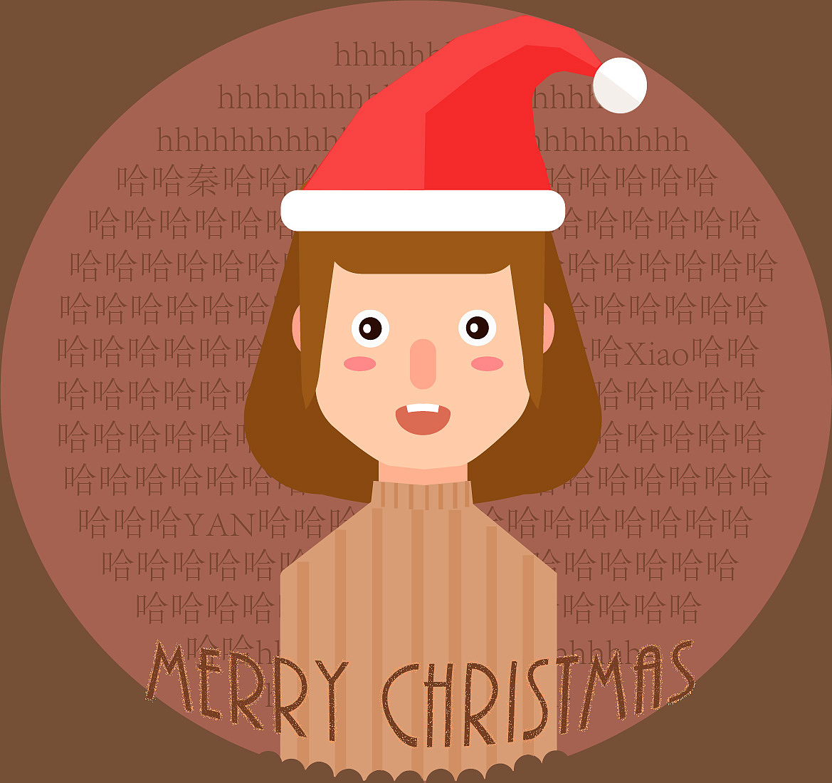 圣诞限定头像（图ZMTM5NDkxNTMy） - 图案 - 站酷设计师Liyanne原创素材 - 站酷ZCOOL