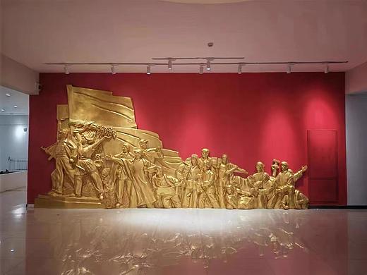 红军革命陈列馆浮雕设计公司