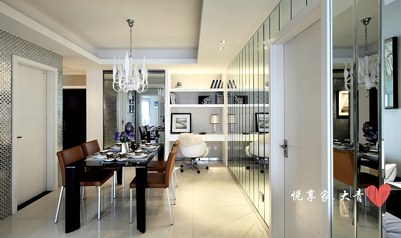 石家庄紫林湾115平米,进门的的瞬间就被深深吸引了