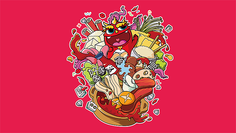 餐饮品牌VI设计-好食冒 餐饮IP设计（图ZOTYyMjQ0NDQ=） - 品牌 - 站酷设计师宇宙波文化原创素材 - 站酷ZCOOL