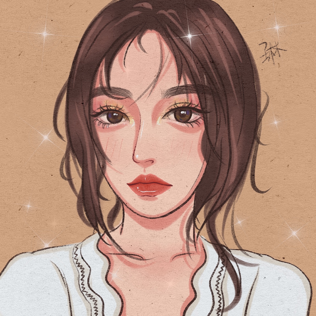 水彩风头像|插画|创作习作|讨厌画画的琳 - 原创作品 - 站酷 (zcool)