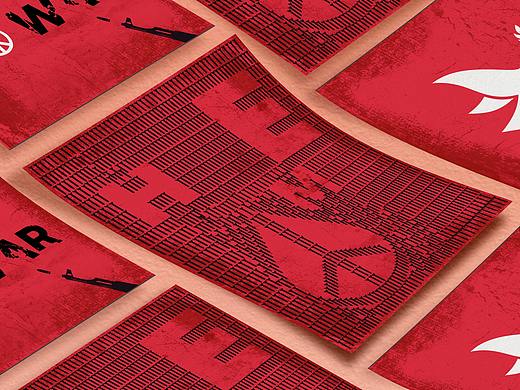 公益海报   “反战”