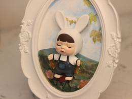 香氛石膏摆件相框系列——（纯手绘）