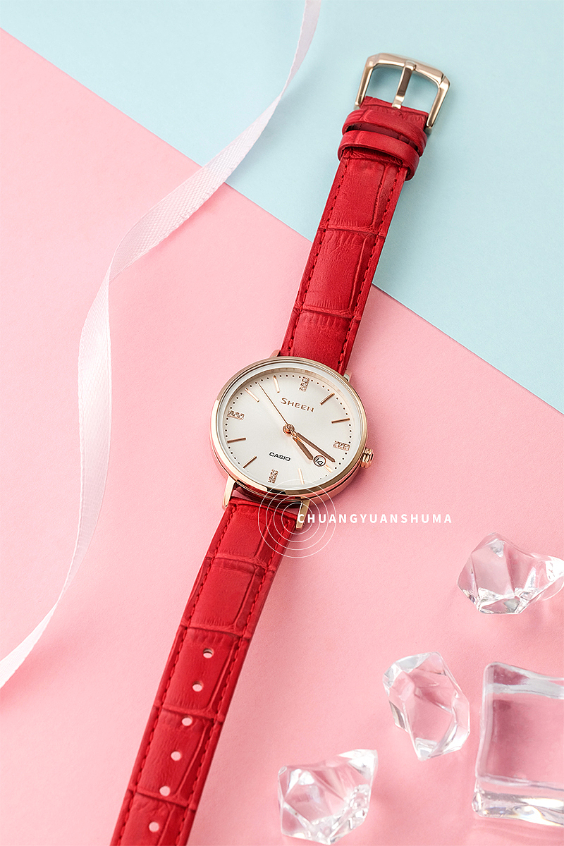 CASIO 卡西欧手表 SHE-4048CGL-7AUPR
