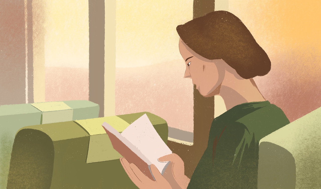 人物故事系列插画