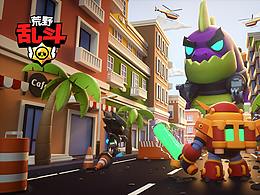 荒野亂斗-卡通場(chǎng)景渲染練習(xí)