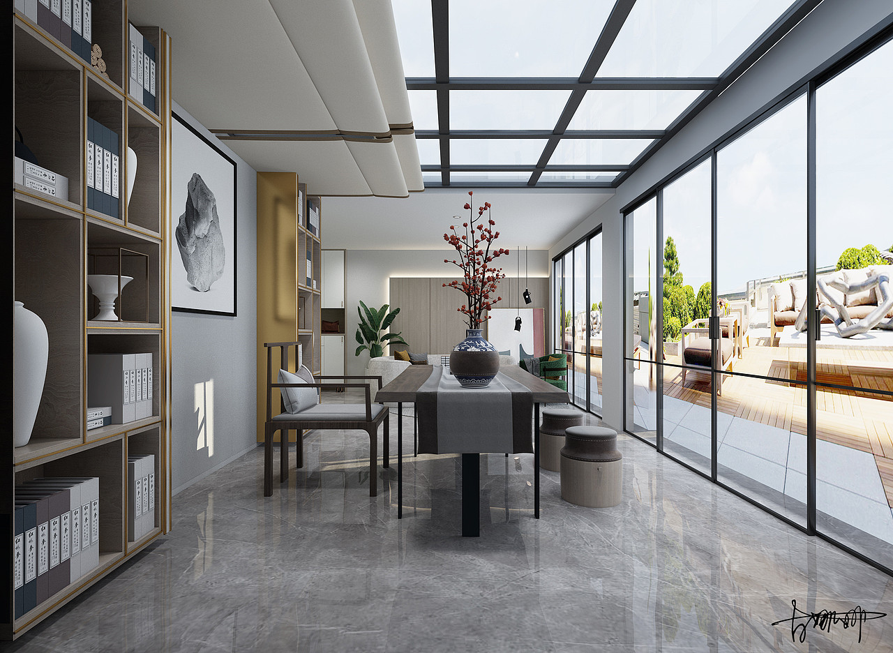 现代极简设计拍了拍你