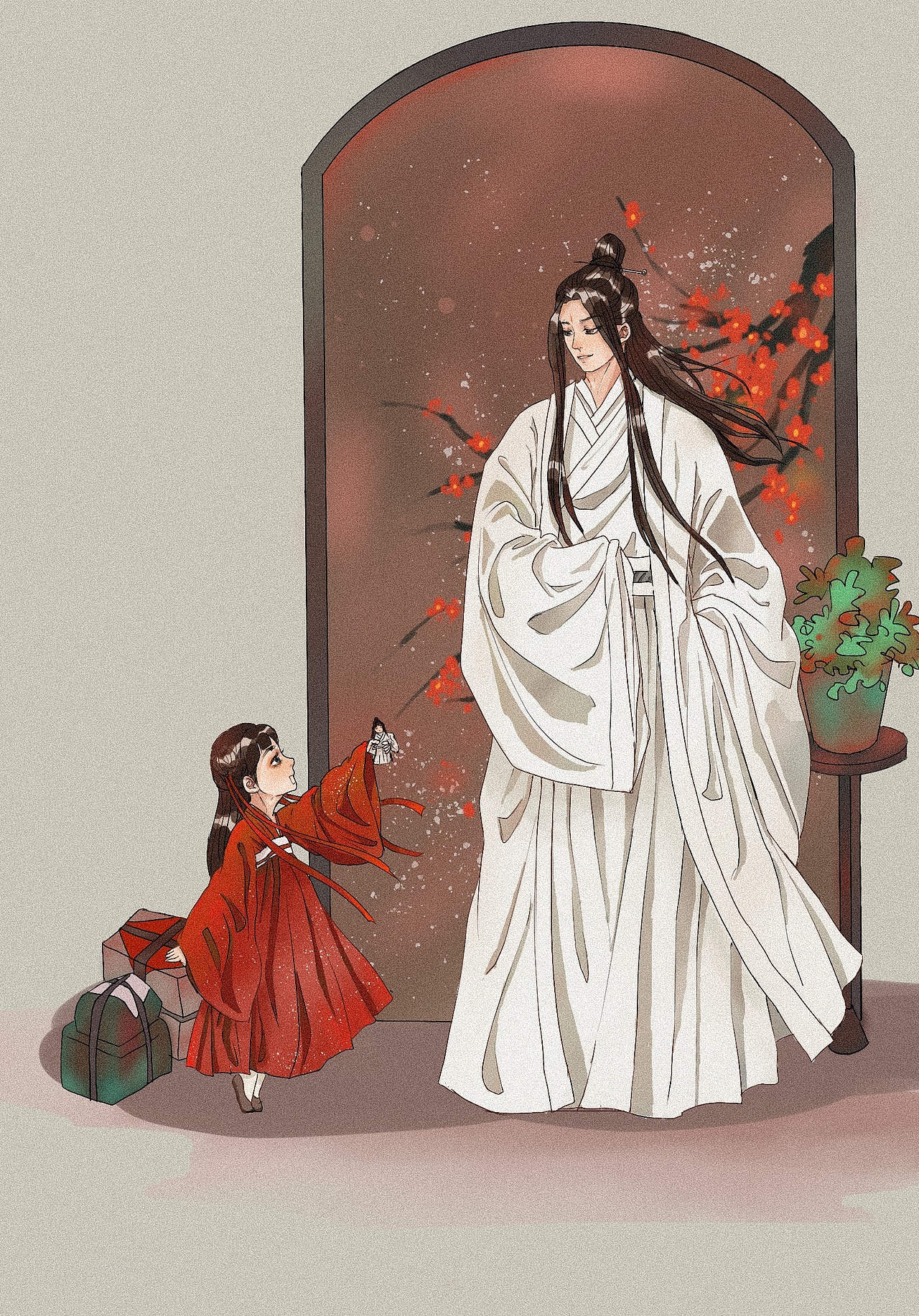 插画练习（图ZMjUxMjIxNDY0） - 创作习作 - 站酷设计师妖触yao原创素材 - 站酷ZCOOL