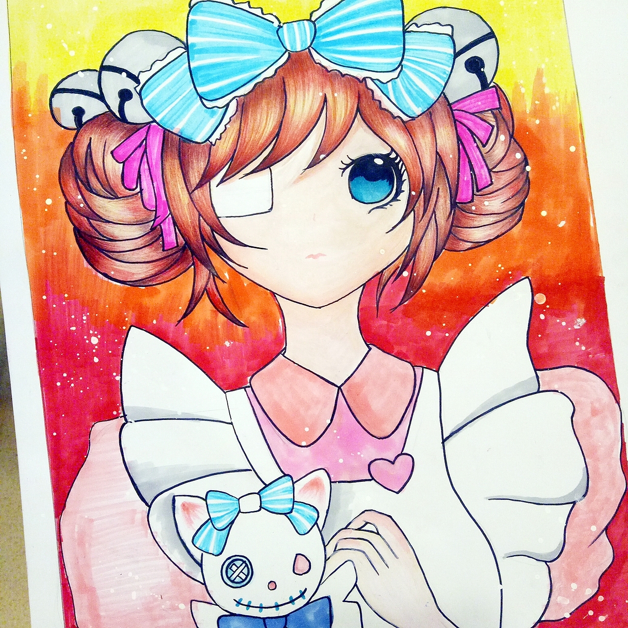 分享收藏海洋之恋手绘漫画手绘q版漫画动漫  古风卡通形象设计漫画