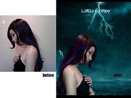 PS后期人像處理