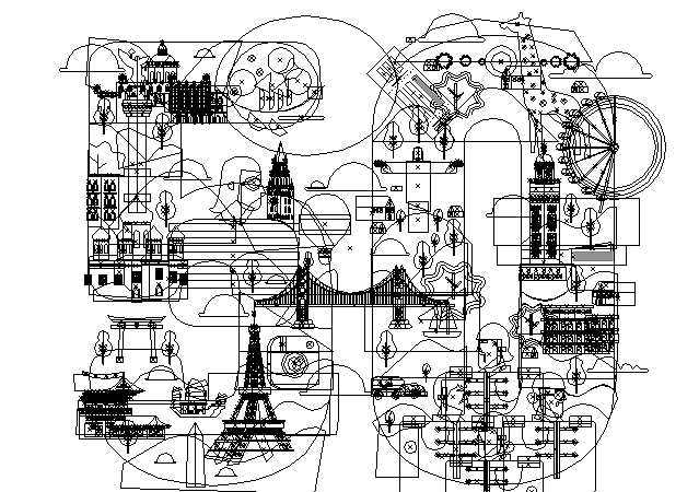 扁平風插畫與線稿（圖ZMTIxMzM4MDYw） - 商業(yè)插畫 - 站酷設計師天歌歌原創(chuàng)素材 - 站酷ZCOOL