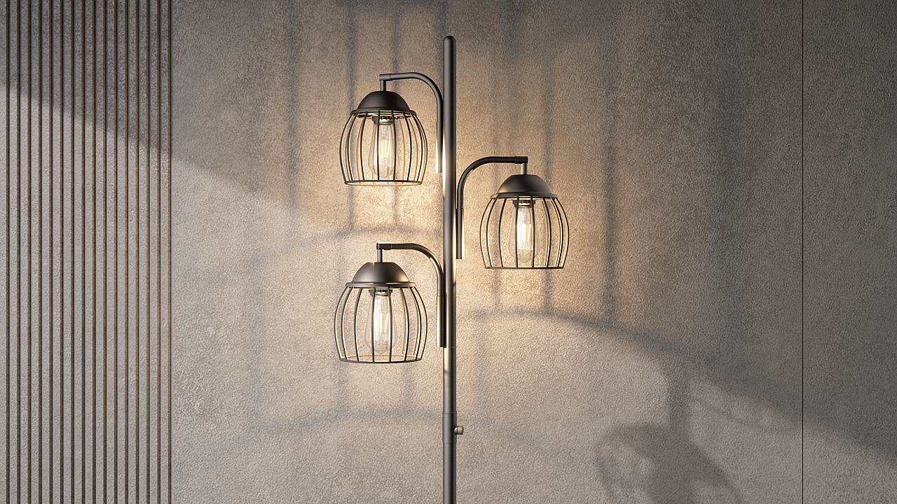 工业风落地灯-LEPOWER