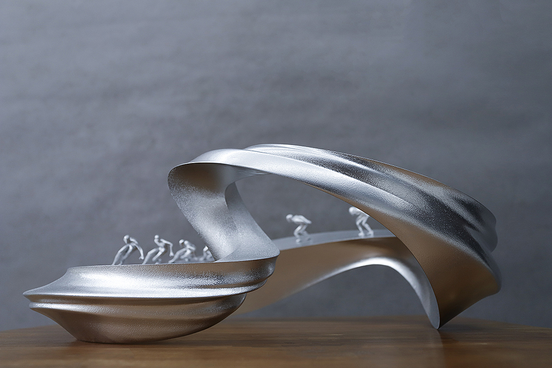 田介设计 |《冬奥之约》入选北京2022年冬奥会公共艺术（图ZMzI5MTAwOTA0） - 雕塑 - 站酷设计师田介设计原创素材 - 站酷ZCOOL