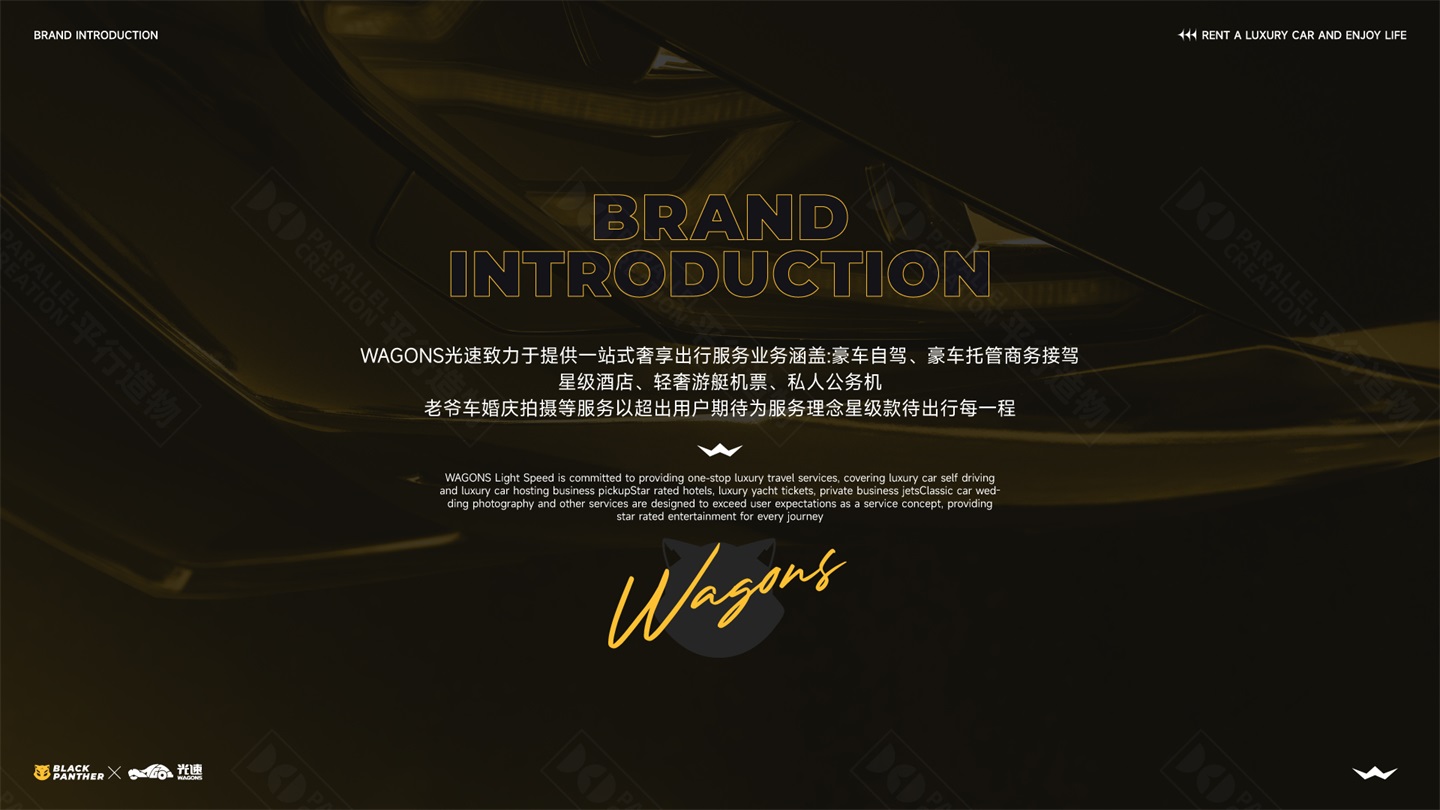 跑车租赁品牌IP形象设计