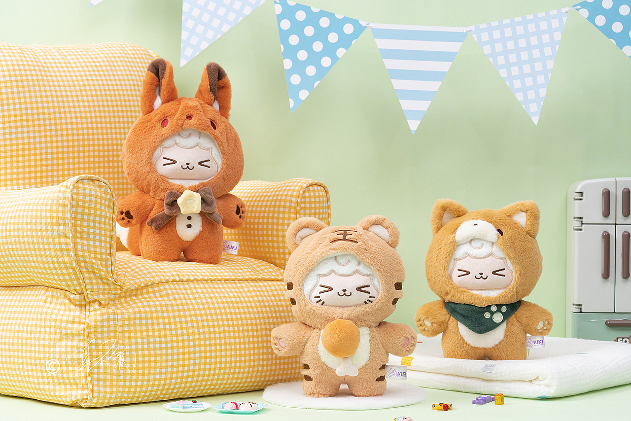 KIKI毛绒盲盒系列拍摄