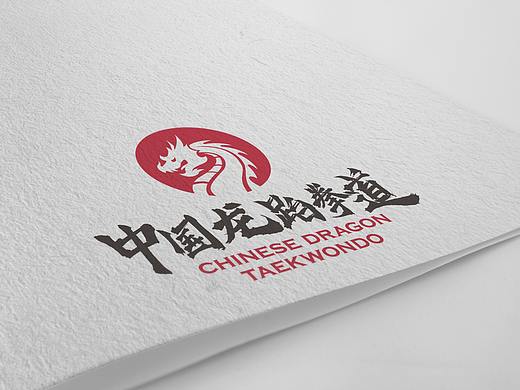 龙跆拳道logo