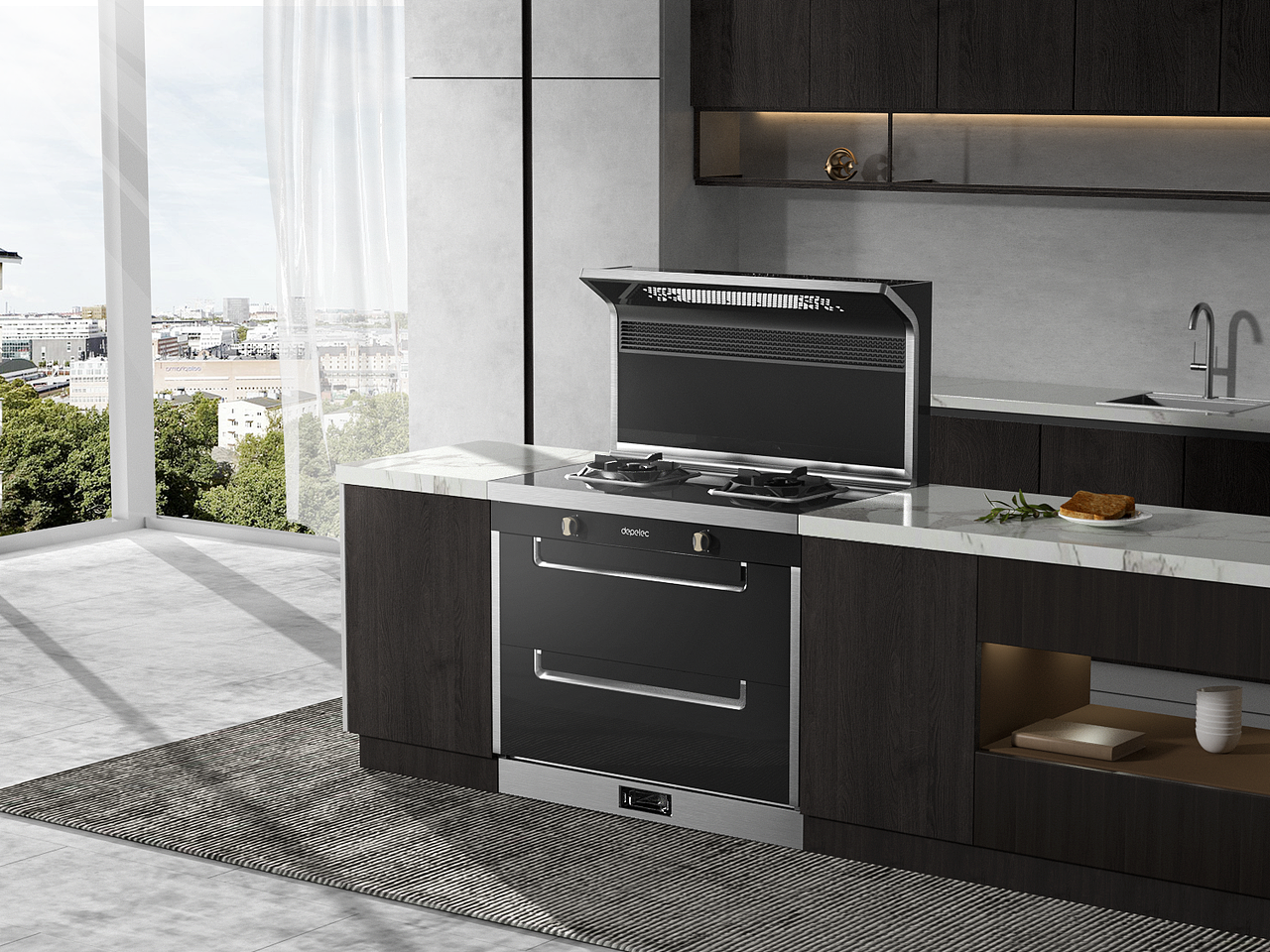 德普电器产品渲染