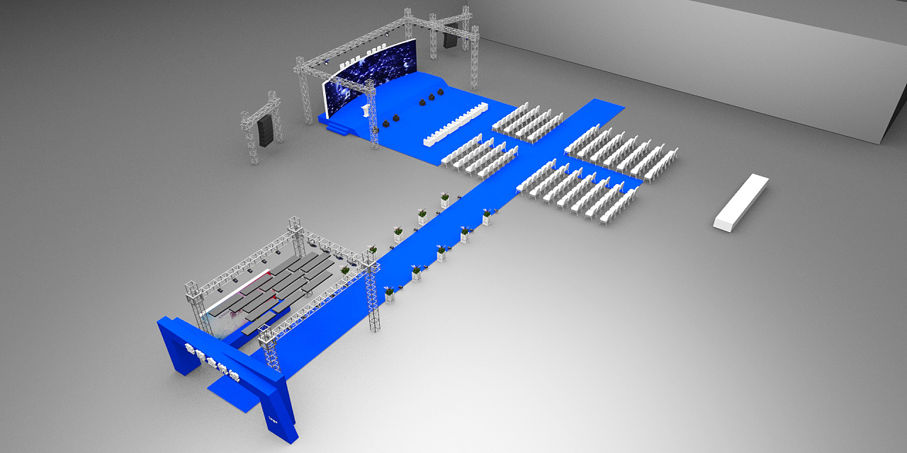 选房活动简易场布示意(金悦城)