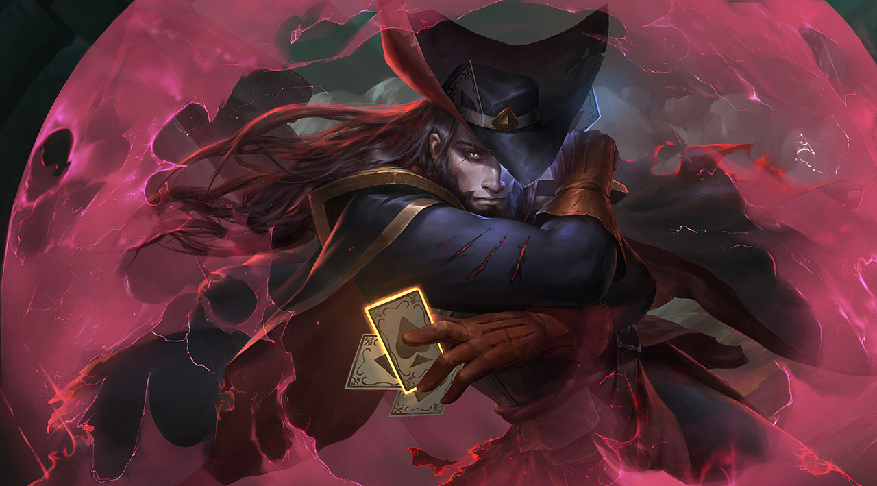 卡牌大师过程图