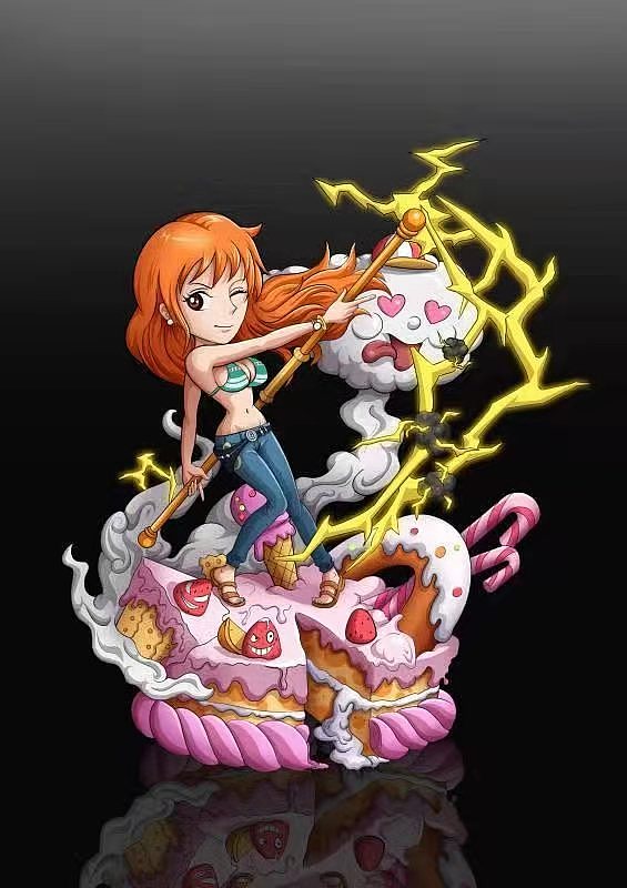 海贼王 娜美 GK手办（图ZMjg0MDAyOTQ0） - 手办/模玩 - 站酷设计师乌姆沐沐原创素材 - 站酷ZCOOL